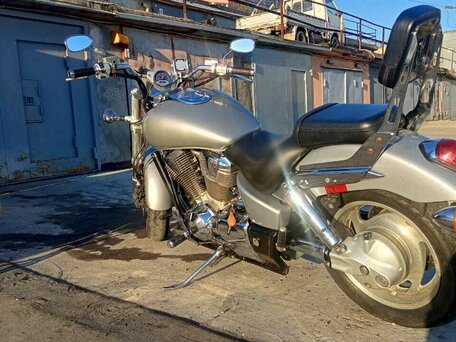 2003 Honda VTX 1800, серебристый, 690000 рублей, вид 3