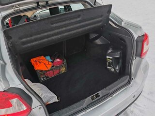 2014 Lada (ВАЗ) Granta I, серебристый, 610000 рублей, вид 5