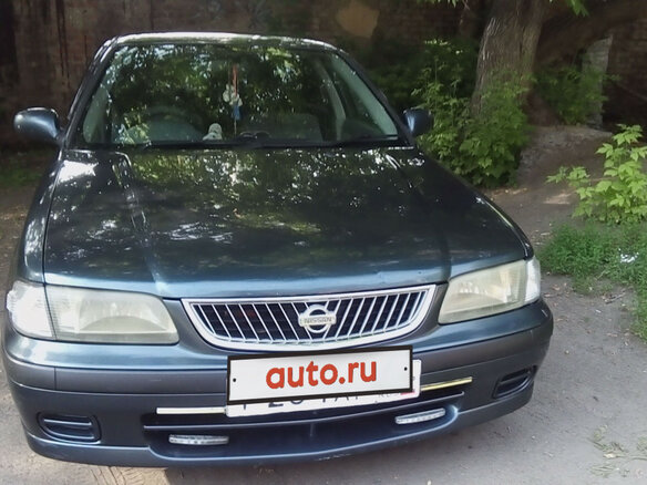 2001 Nissan Sunny B15, синий, 400000 рублей