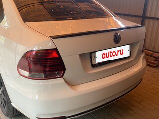 2018 Volkswagen Polo V Рестайлинг, белый, 1300000 рублей, вид 4