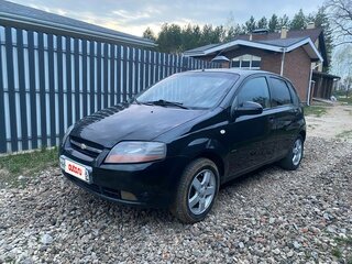 2007 Chevrolet Aveo I, чёрный, 335000 рублей, вид 3