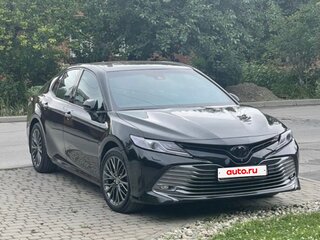 2019 Toyota Camry VIII (XV70), чёрный, 2900000 рублей, вид 3