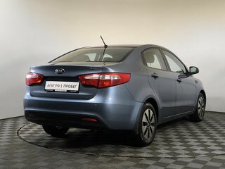2013 Kia Rio III, голубой, 600000 рублей, вид 4