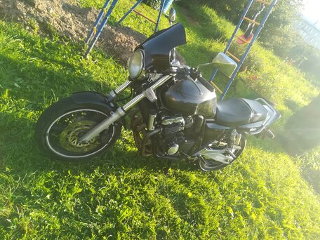 1993 Honda CB 400 Super Four, чёрный, 260000 рублей, вид 2