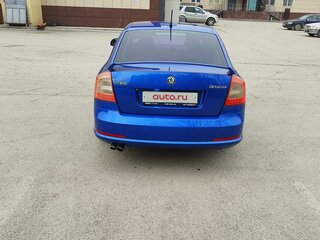 2011 Skoda Octavia RS II Рестайлинг, синий, 1250000 рублей, вид 4