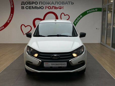 2020 Lada (ВАЗ) Granta I Рестайлинг, белый, 570000 рублей, вид 2
