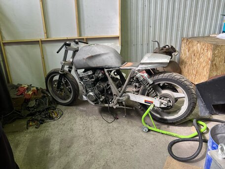 1993 Honda CB 1000, зелёный, 250000 рублей, вид 2