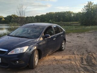 2009 Ford Focus II Рестайлинг, синий, 457000 рублей, вид 2