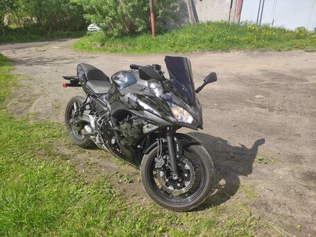 2017 Kawasaki Ninja 650, чёрный, 700000 рублей, вид 1