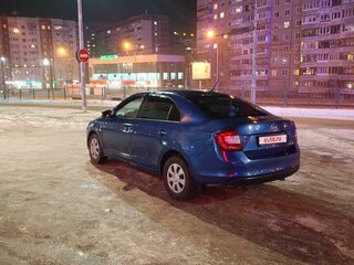 2018 Skoda Rapid I Рестайлинг, синий, 680000 рублей, вид 5