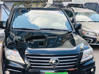 2015 Lexus LX 570 III Рестайлинг, чёрный, 6300000 рублей, вид 2