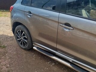 2014 Mitsubishi ASX I Рестайлинг, серый, 1100000 рублей, вид 2
