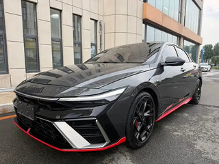 2023 Hyundai Elantra VII (CN7) Рестайлинг, чёрный, 1658300 рублей, вид 1