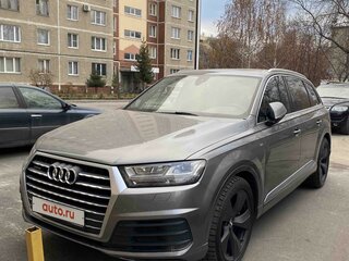 2015 Audi Q7 II (4M), серый, 3800000 рублей, вид 1
