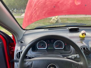 2010 Chevrolet Aveo I Рестайлинг, красный, 380000 рублей, вид 5