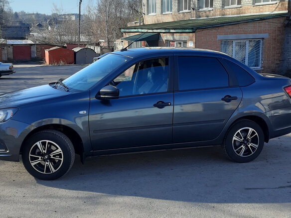 2024 Lada (ВАЗ) Granta I Рестайлинг, серебристый, 830000 рублей - вид 7