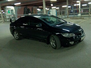 2008 Honda Civic VIII, чёрный, 780000 рублей, вид 3