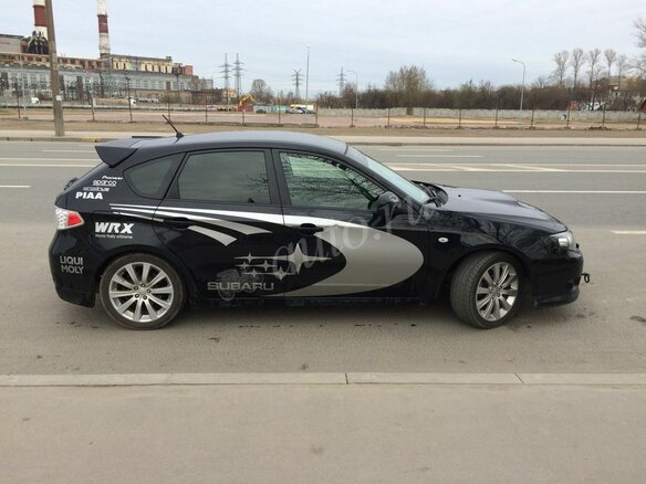 2008 Subaru Impreza WRX III, чёрный - вид 5