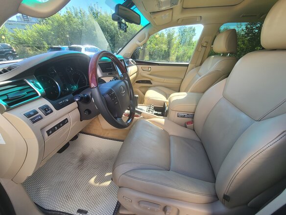 2012 Lexus LX 570 III Рестайлинг, чёрный, 4600000 рублей - вид 8
