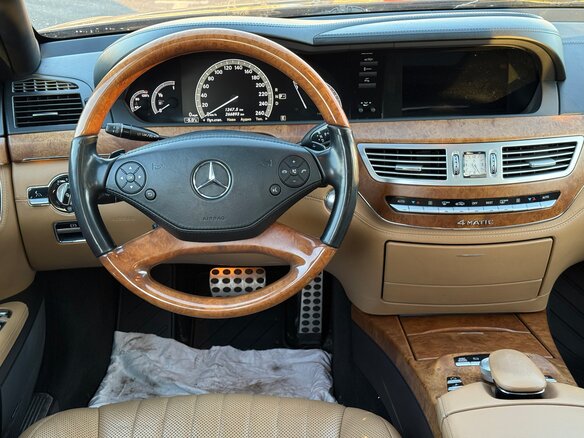 2011 Mercedes-Benz S-Класс 500 Long V (W221) Рестайлинг, коричневый - вид 14