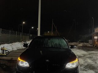 2004 BMW 5 серии 525i V (E60/E61), чёрный, 1280000 рублей, вид 3