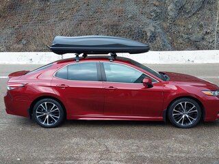 2017 Toyota Camry US Market VIII (XV70), красный, 1909999 рублей, вид 5