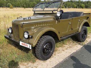 1969 ГАЗ 69А, зелёный, 1000000 рублей, вид 2
