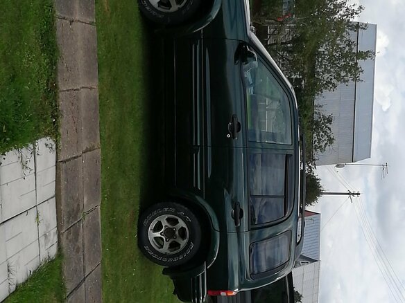 2001 Chevrolet Tracker II, зелёный - вид 18