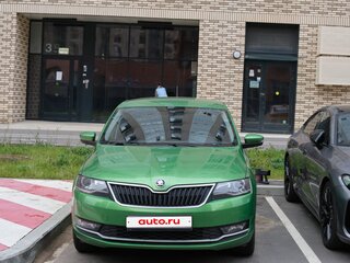 2018 Skoda Rapid I Рестайлинг, зелёный, 1620000 рублей, вид 3