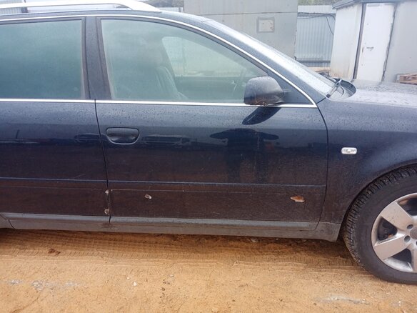 2003 Audi A6 II (C5) Рестайлинг, синий, 570000 рублей - вид 1