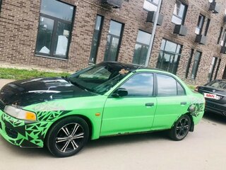 1997 Mitsubishi Lancer VII, зелёный, 100000 рублей, вид 4