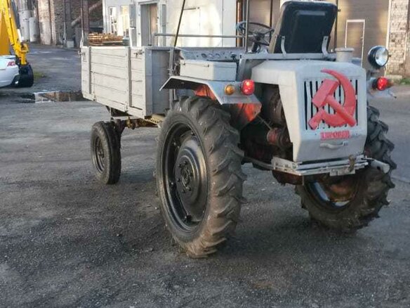 1989 ХТЗ Т-16, серый
