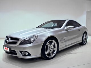 2008 Mercedes-Benz SL-Класс 550 V (R230) Рестайлинг 2, серебристый, 4500000 рублей, вид 1
