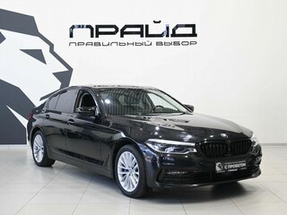 2019 BMW 5 серии 530d xDrive VII (G30/G31/G38), чёрный, 4124900 рублей, вид 5