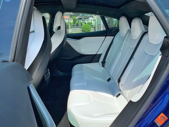 2017 Tesla Model S P100D I Рестайлинг, синий - вид 33