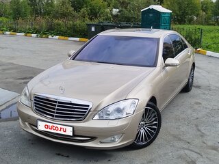 2007 Mercedes-Benz S-Класс 450 Long V (W221), бежевый, 1500000 рублей, вид 2