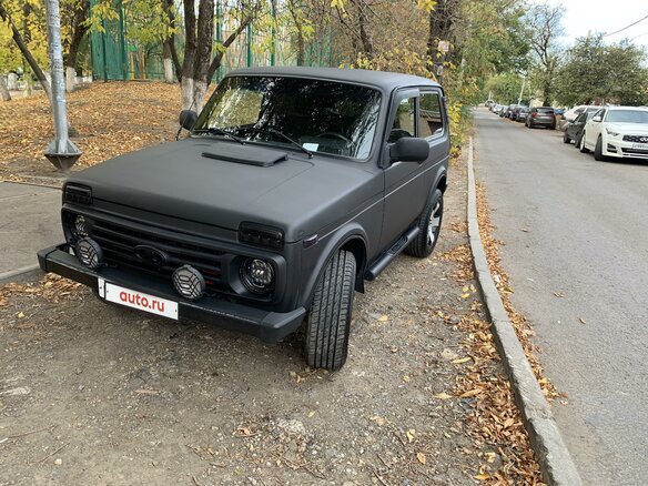 2003 Lada (ВАЗ) 2121 (4x4) I Рестайлинг, чёрный - вид 3