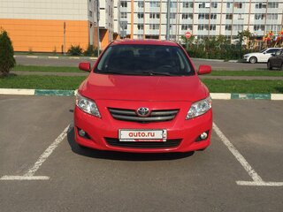 2008 Toyota Corolla AMT X (E140, E150), красный, 900000 рублей, вид 3