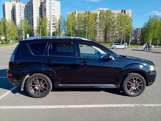 2009 Mitsubishi Outlander II Рестайлинг, чёрный, 880000 рублей, вид 5