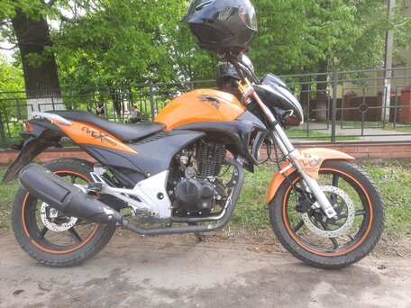2014 Stels Flex 250, оранжевый, 110000 рублей, вид 4