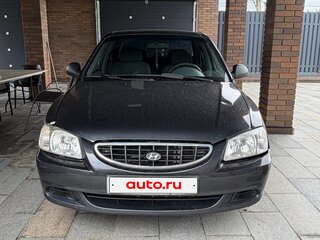 2011 Hyundai Accent ТагАЗ II, чёрный, 340000 рублей, вид 1
