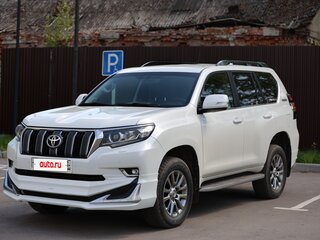 2020 Toyota Land Cruiser Prado 150 Series Рестайлинг 3, белый, 6650000 рублей, вид 1