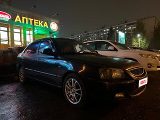 2006 Hyundai Accent ТагАЗ II, чёрный, 260000 рублей, вид 4