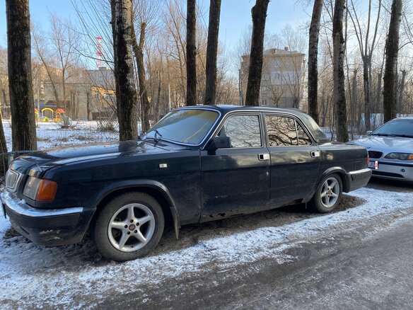 2000 ГАЗ 3110 «Волга», чёрный, 129000 рублей - вид 1