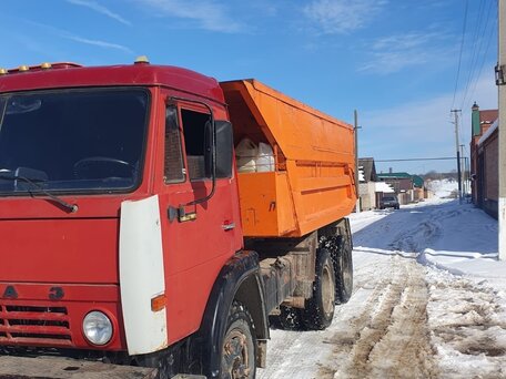 1990 КамАЗ 5511, красный, 830000 рублей, вид 3