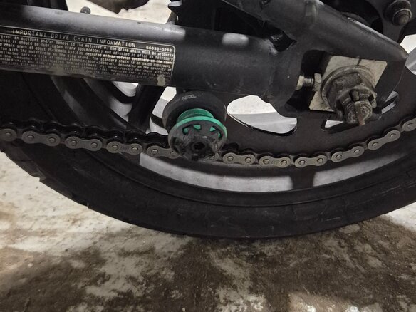 2014 Kawasaki ER-6F (Ninja 650R), зелёный, 540000 рублей - вид 14