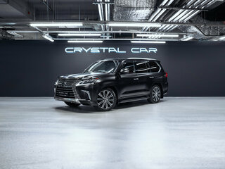 2019 Lexus LX 570 III Рестайлинг 2, чёрный, 9500000 рублей, вид 4