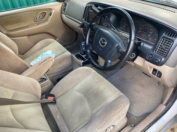 2001 Mazda Tribute I, белый, 550000 рублей - вид 5