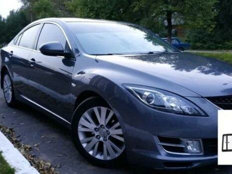 2008 Mazda 6 II (GH), серебристый - вид 3