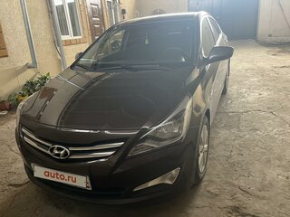 2016 Hyundai Solaris I Рестайлинг, коричневый, 1050000 рублей, вид 1